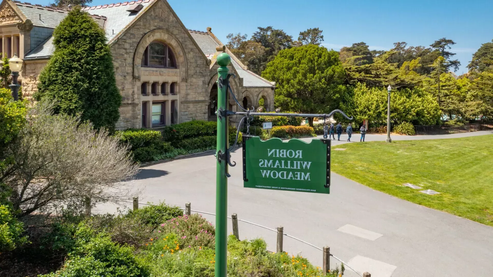 Photo de la prairie de Robin Williams dans le parc du Golden Gate