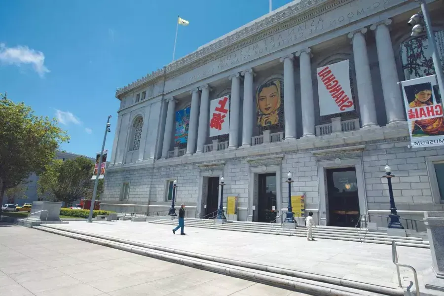 Exterior do Museu de Arte Asiática em São Francisco.